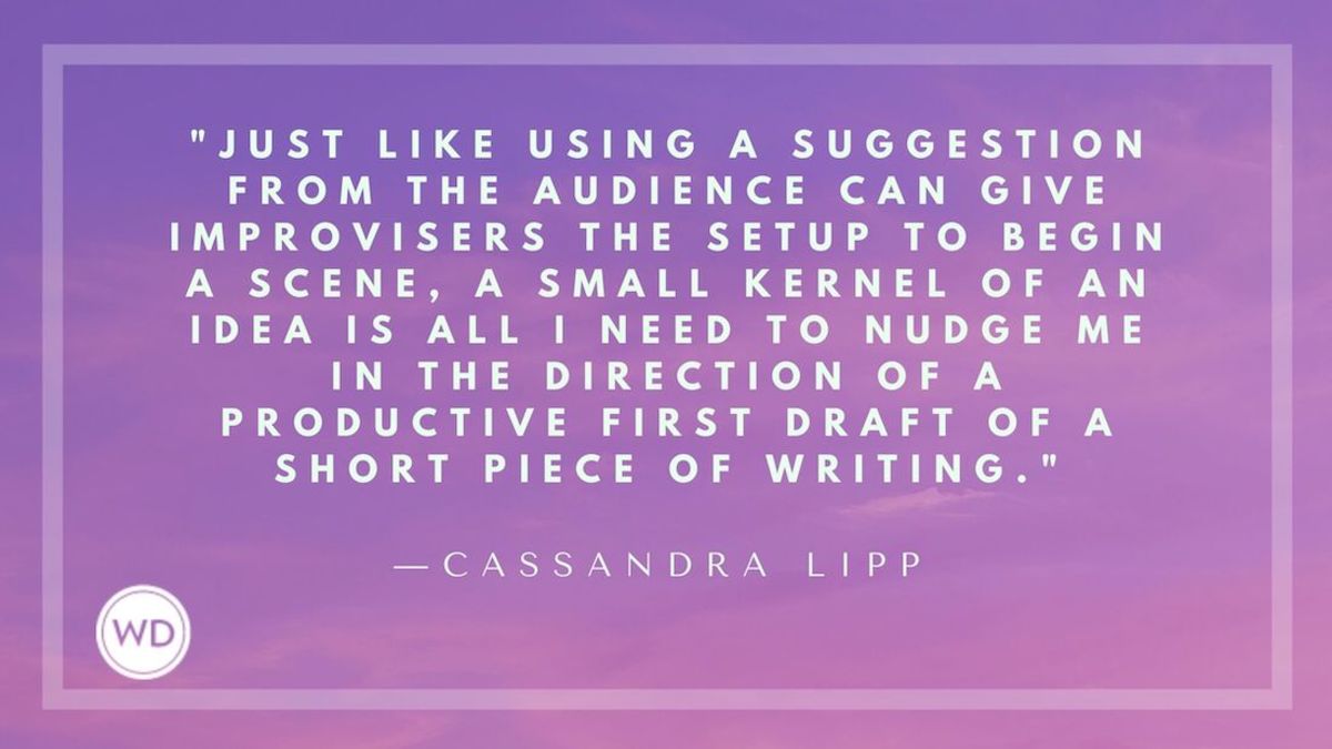 topics to write about for creative inspiration