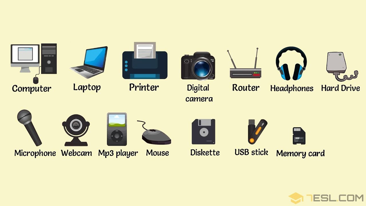 types of technology devices for everyday life