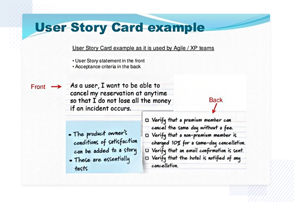 user story examples for effective product development