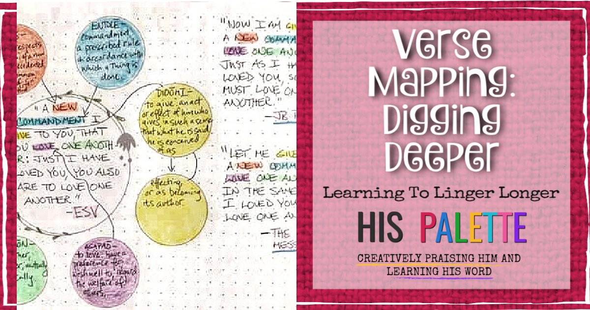 verse mapping template examples for deeper study
