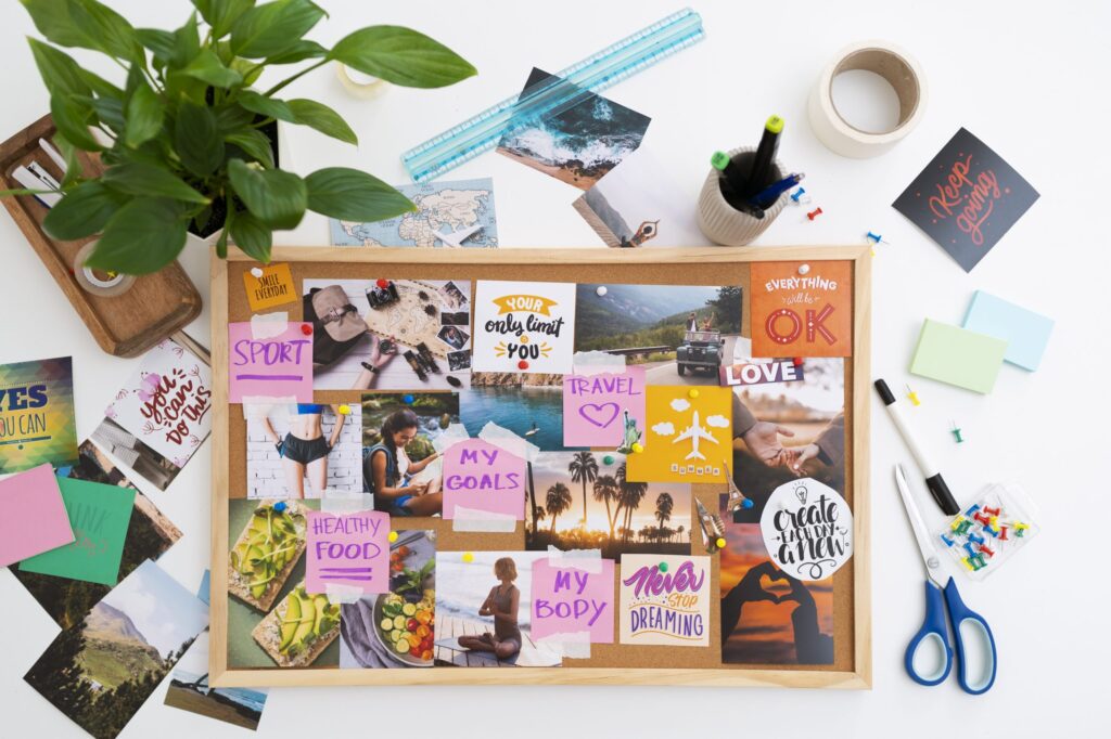 vision board ideas to inspire your dreams
