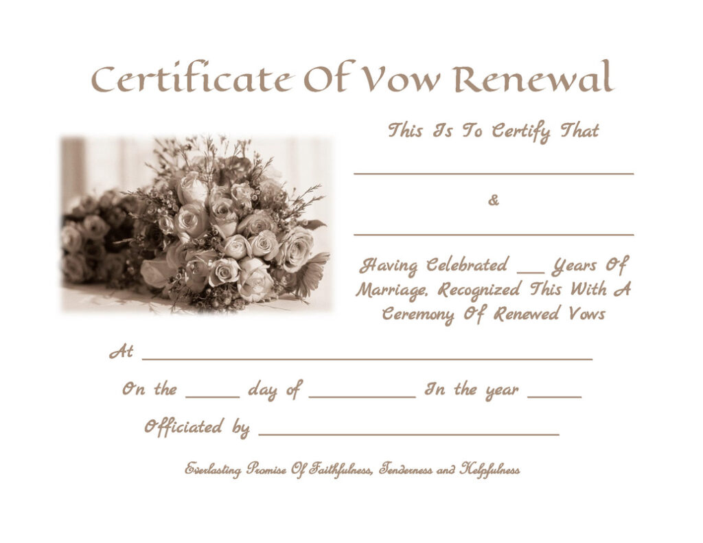 vow examples for your wedding or renewal ceremony