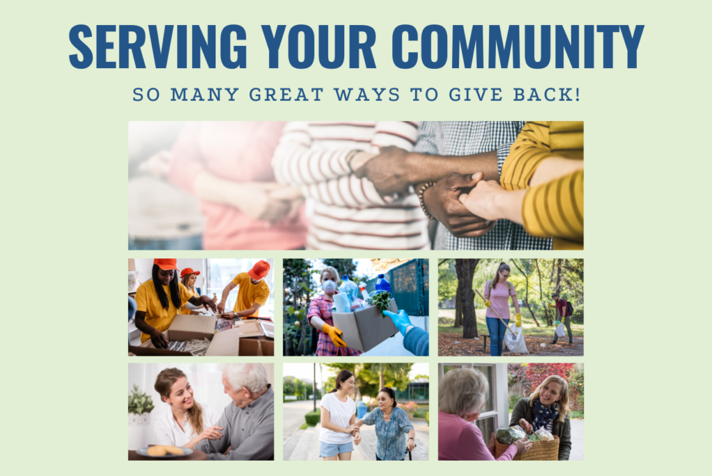 ways to give back and make a difference