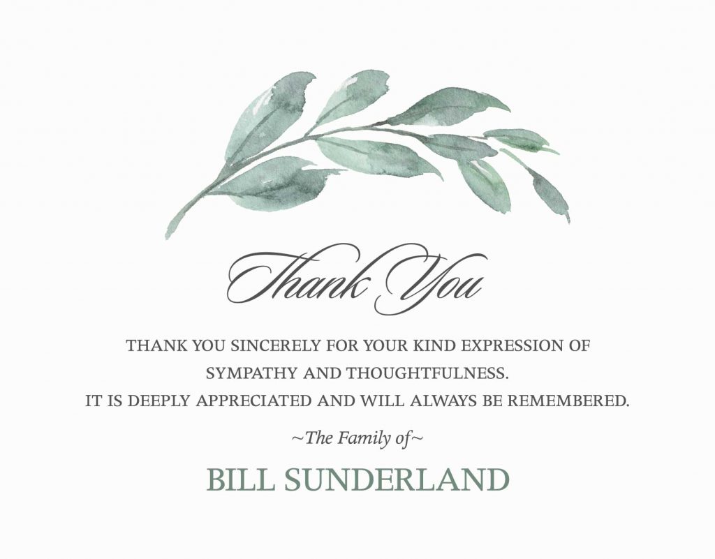 ways to say thank you for sympathy card
