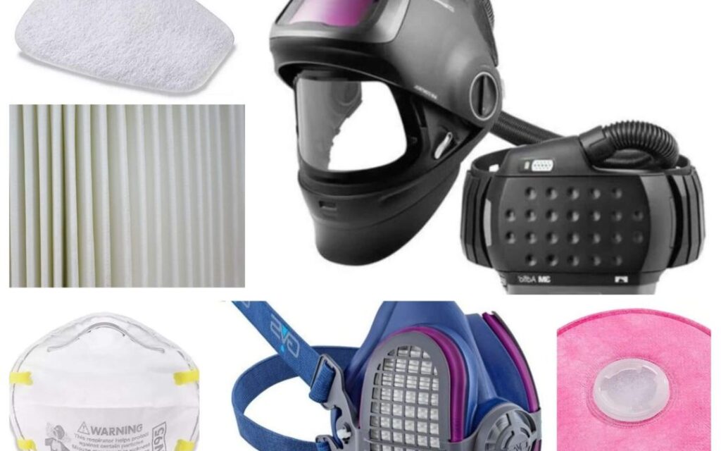 welders helmets and respirators key control examples