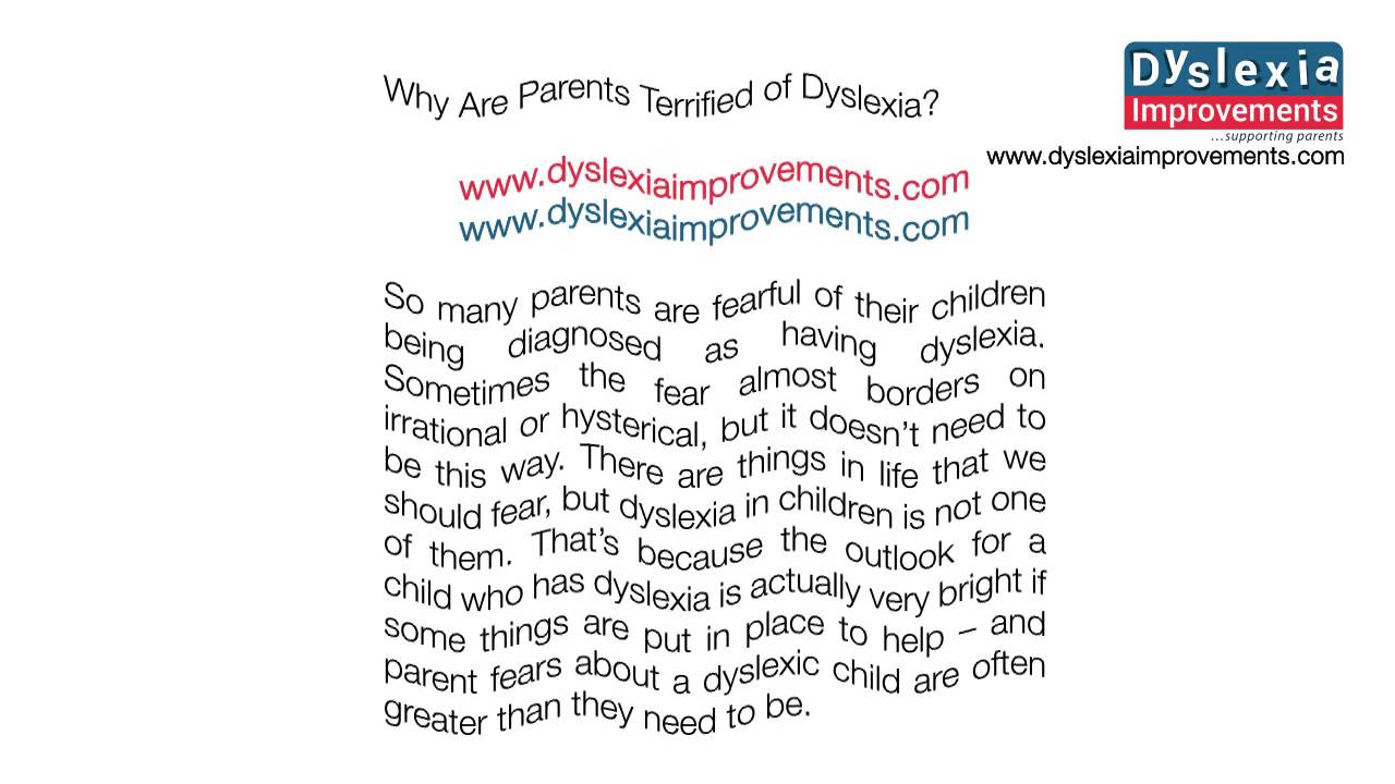 what does dyslexia look like signs and examples explained