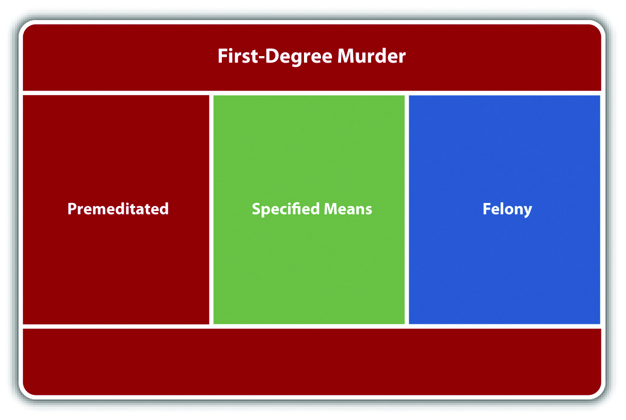 what is 1st 2nd and 3rd degree murders with examples