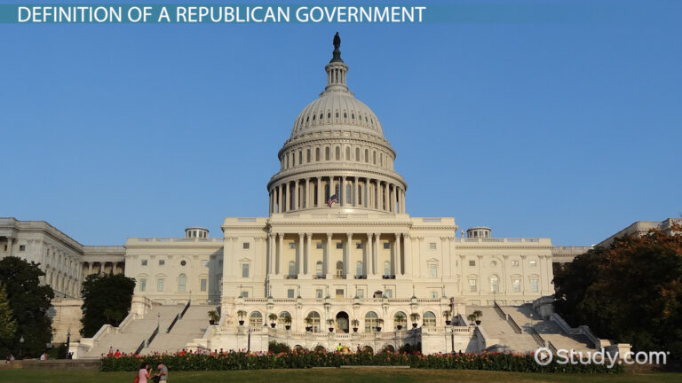 What Is a Republican Form of Government: Key Examples