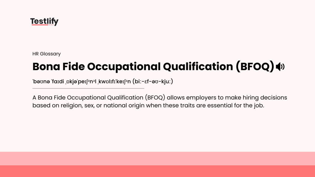 what is bfoq key examples and insights