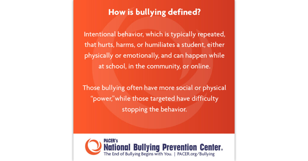 what is not bullying key examples explained