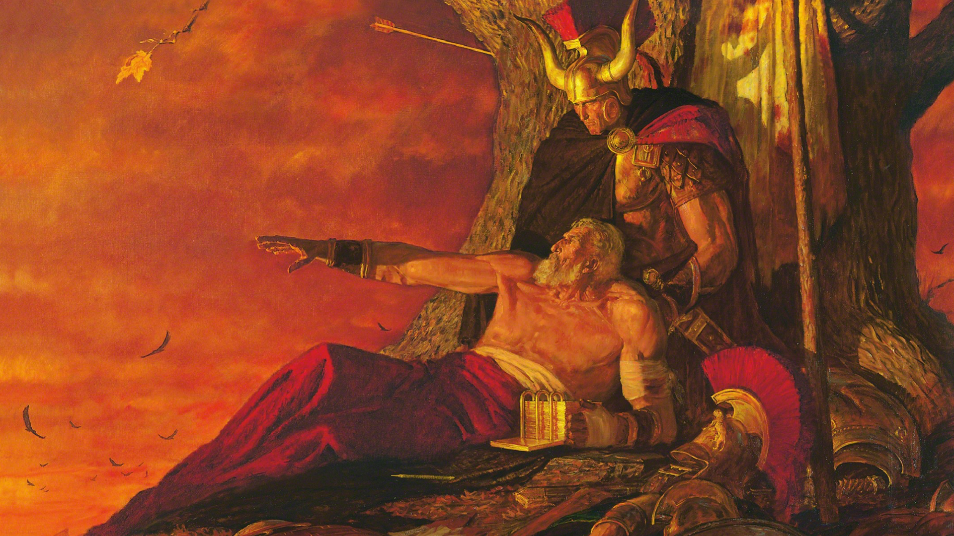 what the hero the prophet and the monster represent