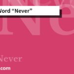 What Type of Word Is "Never" with Examples what type of word is never with examples