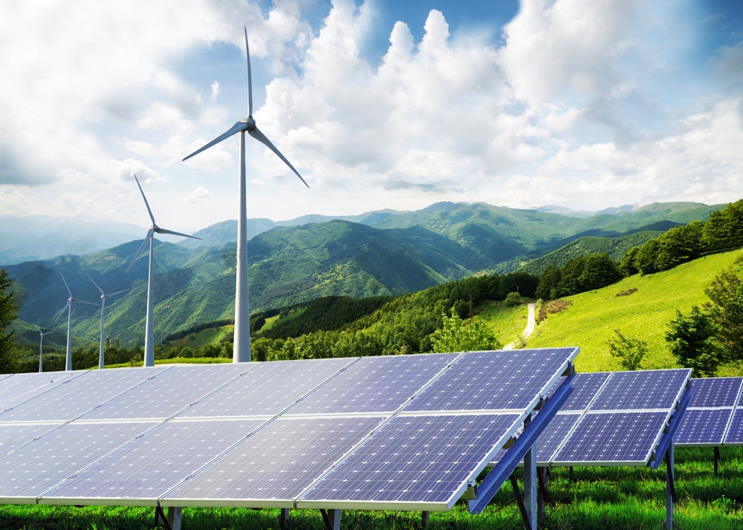 wind and solar energy are examples of renewable power solutions